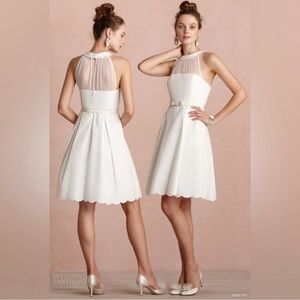 BHLDN scallop dress